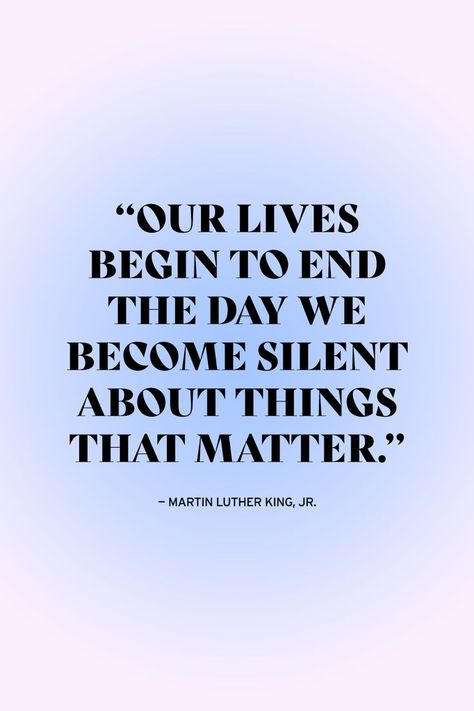 King Aesthetic Quotes, King Aesthetic, Using Your Voice, Martin Luther King Jr Quotes, Quotes Aesthetic, Aesthetic Quotes, King Jr, Martin Luther King Jr, Martin Luther