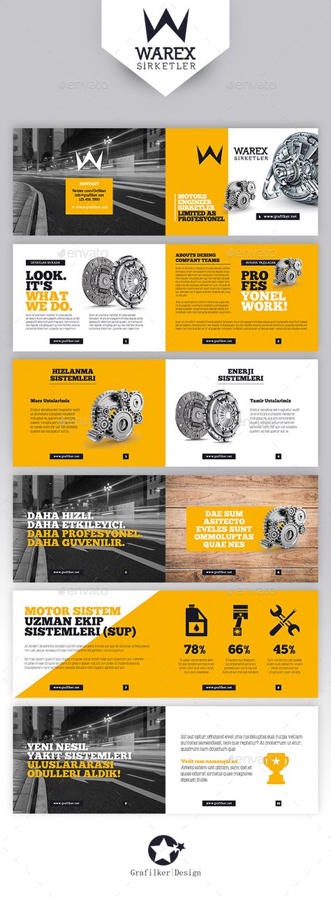 Product Information Brochure Templates — Photoshop PSD #energy #solar • Download ➝ https://graphicriver.net/item/product-information-brochure-templates/20231648?ref=pxcr Design De Configuration, 블로그 디자인, Brochure Design Creative, Brochure Design Layout, Template Brochure, Graphic Design Brochure, Brochure Design Inspiration, Presentation Layout, Brochure Layout