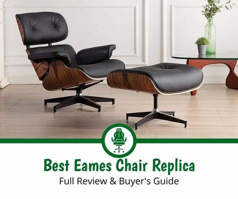 6 Best Eames Chair Replicas: Review & Buying Guide (2023) Eames Lounge Chair And Ottoman, Eames Lounge Chair Living Room, Eames Chair Living Room, Charles Eames Chair, Herman Miller Eames Lounge Chair, Eames Lounge Chair Replica, Charles Eames Lounge Chair, Eames Style Lounge Chair, Leather Chair Living Room