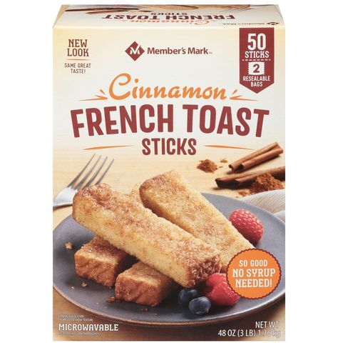 Cinnamon French Toast Sticks, Best Freeze Dried Food, Freeze Pancakes, Sweet Breakfast Treats, French Toast Sticks, Frozen Breakfast, Real Bread, Cinnamon French Toast, Chicken Base