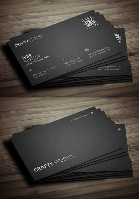 Black Visiting Card, Free Business Card Design Templates, Black Business Card Design, Black And White Business Cards, Visiting Cards Design, Architecture Business Cards, Templates Black, Business Card Design Black, Corporate Business Card Design