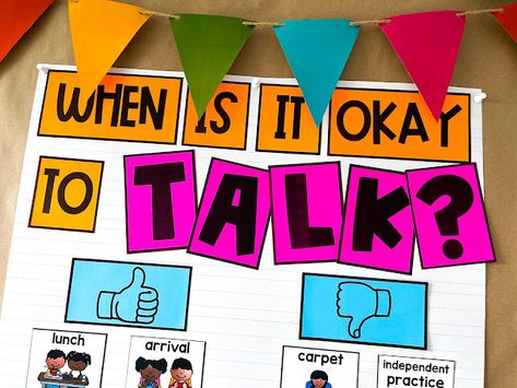 5 Ways to Quiet a Noisy Classroom Classroom Management Noise Control, Simple Classroom Expectations, Talking Chips Classroom, Classroom Talking Management, How To Quiet A Noisy Classroom, Noisy Classroom Management, Reteaching Classroom Expectations, Talkative Class Classroom Management, Chatty Class Classroom Management