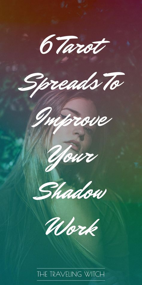 6 Tarot Spreads To Improve Your Shadow Work Shadow Work Tarot Questions, House Witchery, Wicca Books, Healing Prompts, Shadow Archetype, Goddess Altar, Oracle Card Spreads, Shadow Work Spiritual, Wicca Recipes