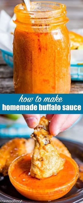 Homemade Buffalo Sauce Buffalo Chicken Sauce Recipe, Gameday Foods, Superbowl Ideas, Chicken Wing Sauce Recipes, Keto Condiments, Buffalo Chicken Sauce, Buffalo Sauce Recipe, Wings Recipes, Pulled Pork Burger