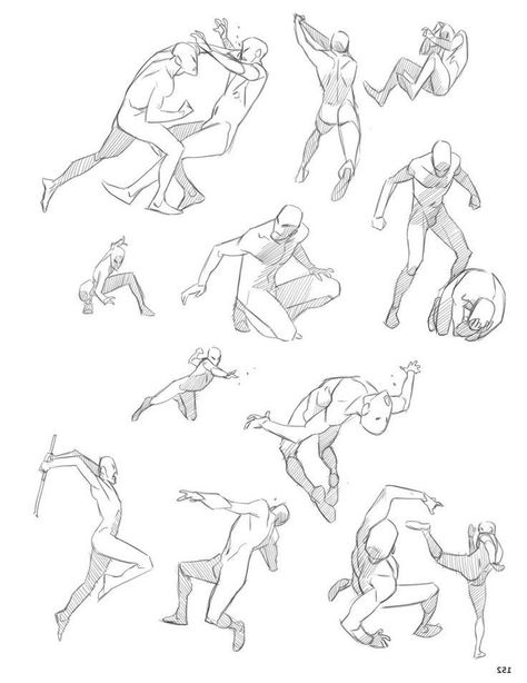 Male Body Drawing, Human Figure Sketches, Action Pose Reference, Sketch Poses, Body Drawing Tutorial, Anatomy Sketches, Anatomy Poses, Body Reference Drawing, Gesture Drawing