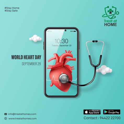 #graphicdesign #design #art #graphicdesigner #illustration #branding #logo #designer #graphic #digitalart #photoshop #artwork #illustrator #creative #artist #logodesigner #graphics #typography #marketing #photography #drawing #logodesign #dise #webdesign #designinspiration #brand #adobe #logodesigns #d #digitalmarketing World Heart Day Creative Ads, Healthcare Ads, Healthcare Advertising, Health Ads, Instagram Post Design, World Heart Day, Medical Marketing, Facebook Post Design, Medical Posters