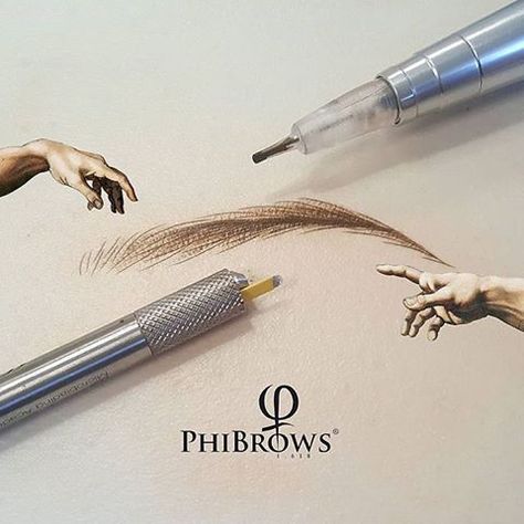 Phibrows Logo Design, Microblading Eyebrows Training, Mircoblading Eyebrows, Phibrows Microblading, Makeup Logo Design, Phi Brows, Brow Studio, Eyebrow Design, Irish Beauty