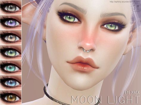 ~~TESTED - WORKS~~ A set of simple and colourful eyes.  Found in TSR Category 'Sims 4 Female Costume Makeup' Sims 4 Eyes, Cc Eyes, Sims Makeup, Sims 4 Piercings, Sims 4 Cc Eyes, Sims 4 Skin, Sims 4 Makeup, Sims Packs, Cc Shopping