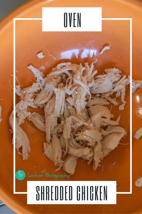 Oven Shredded Chicken, Pull Apart Chicken, Chicken Mushroom Casserole, Easy Weeknight Dinners Healthy, Shredded Chicken Crockpot, Easiest Dinner, Easy Shredded Chicken, Diy Crafts Home Decor, Make Shredded Chicken