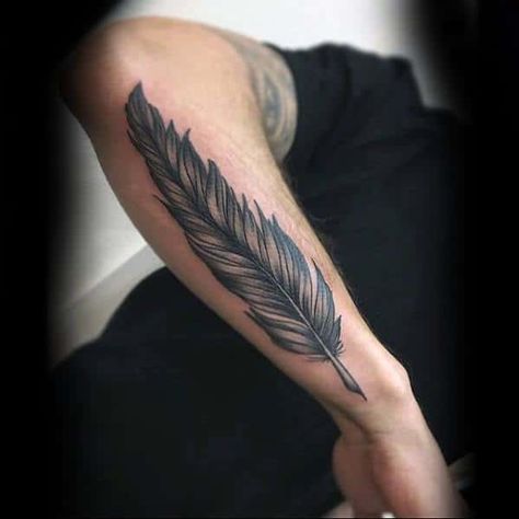 Quill Pen Tattoo, Feather Pen Tattoo, Feather Tattoo For Men, Quill Tattoo, Wing Tattoo Men, Quill And Ink, Feather Tattoo Design, Pen Tattoo, Tatuaje A Color