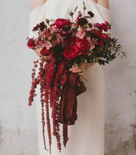 36 Romantic Red Bridal Bouquets to Inspire | OneFabDay.com Weeding Themes, Red Bridal Bouquet, Red Wedding Theme, Red Bouquet Wedding, Red Wedding Flowers, Red Bouquet, Romantic Bouquet, Bridal Guide, Hand Bouquet