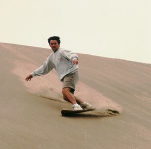 It's not just because my parents have a house here, or that the name means "Valley of the Bears", but you can sandboard on the dunes! Apocalypse Ideas, Blonde Hair Types, White Blonde Hair, Sand Surfing, Japanese American, White Blonde, The Dunes, Sand Dunes, My Parents