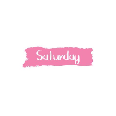 Saturday Lettering, Parents Images, Hand Drawn Typography, Pink Saturday, Drawn Typography, Pink Rectangle, Ash Wednesday, Art Png, Lettering Design