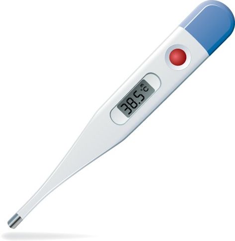 Medical thermometer instrument for temperature Vector Image Png Doctor, Medical Thermometer, 3d Png, Clear Background, Flat Style, Cartoon Illustration, Ipa, Png Images, White Background