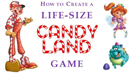 Candy Land Characters, Candy Land Game, Candyland Games, Life Size Games, Candy Land Birthday Party, Easter Event, Classroom Transformation, Candyland Christmas, Summer Reading Program