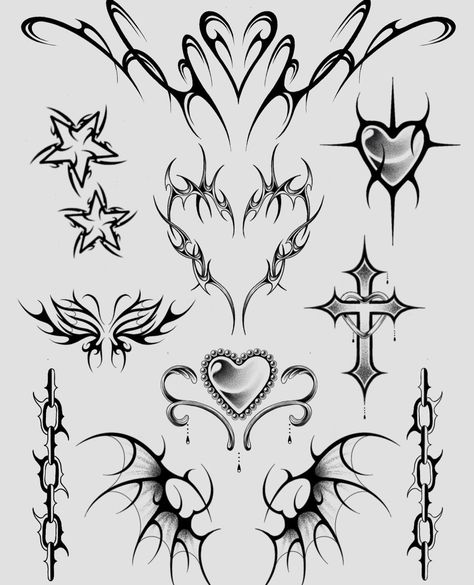 Tattoo Back Tattoo, Tattoo Neck, Tattoo Chest, Tattoo Shoulder, Tattoo Leg, Sigil Tattoo, Tattoo Back, Sharpie Tattoos, Cute Little Tattoos