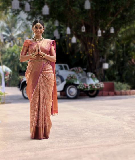 Actress Mrunal Thakur is standing elegantly draped in a beautiful Taneira saree Mrunal Thakur, Late Summer Weddings, Wedding Function, Beautiful Stories, Saree Look, Late Summer, Indian Sarees, Google News, Press Release