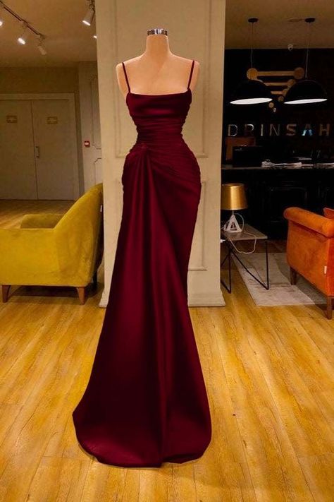 Item Details ： Product Number : SD1341 Fabric: Mermaid Silhouette：Satin Sleeves : Sleeveless Back Style: Lace Up The Best Prom Dresses Ever, Formal Prom Dresses Classy, Burgundy Dresses Prom, Burgundy Red Prom Dress, Elegant Red Prom Dress, Prom Dresses Sweetheart Neckline, Maroon Prom Dresses Long, Dark Red Dresses Prom, Dark Red Sparkly Prom Dress