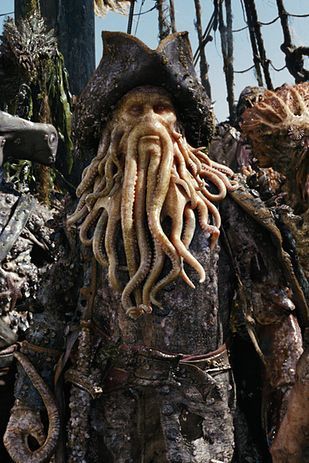 Bill Nighy as Davy Jones in PIRATES OF THE CARIBBEAN Davy Jones Pirates, Bill Nighy, Kaptan Jack Sparrow, What Could Have Been, Sea Of Thieves, Flying Dutchman, Famous Actors, Davy Jones, Captain Jack Sparrow