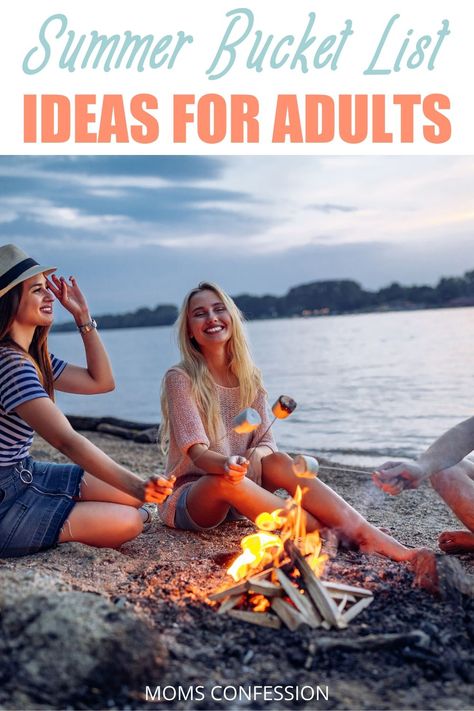 Fun Summer Ideas, Bucket List Ideas For Women, Spring Bucket List, Kids Summer Bucket List, Summer Bucket List Ideas, Free Summer Activities, Ultimate Summer Bucket List, Summer To Do List, Fun List