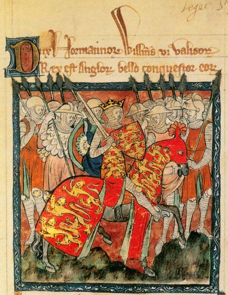 WILLIAM I  c. 1028-1087  KNOWN AS WILLIAM THE CONQUEROR - 1st NORMAN KING - DESCENDED FROM VIKING RAIDER'S. LAUNCHED THE NORMAN CONQUEST OF ENGLAND IN  1066.  MY 28th GG. Viking Raiders, Medieval Painting, Norman Conquest, Notes Book, King Of England, Uk History, William The Conqueror, History Notes, King William