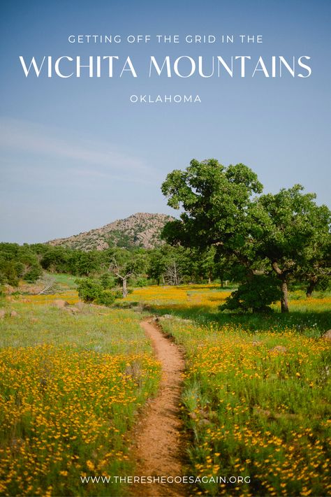 Wichita Mountains Oklahoma, Wichita Mountains, There She Goes, Entrance Sign, The Visitors, Camping And Hiking, Go Camping, Off The Grid, Mountain Landscape