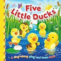 Check this out at Amazon 5 Little Speckled Frogs, 5 Little Ducks, Five Little Ducks, Duck Illustration, Sing Along Songs, Alphabet Songs, Rhyming Books, Worksheets Preschool, Sound Book