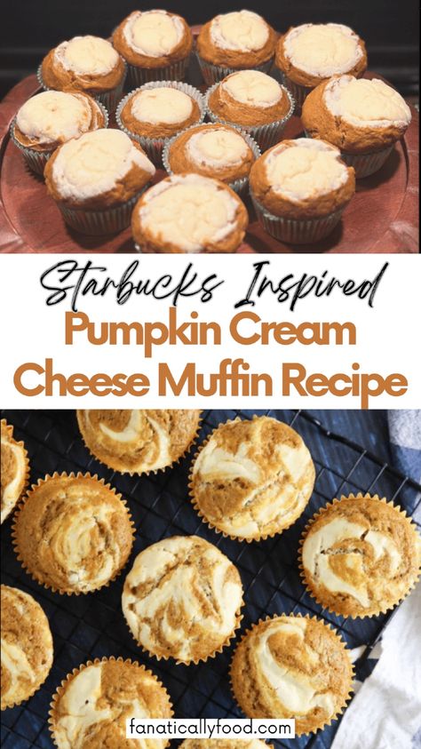 Searching for the perfect fall dessert recipes? This copycat Starbucks pumpkin cream cheese muffin recipe is the ultimate fall muffin recipe and so easy to make. Click through for the full recipe. Fall dessert recipes, fall baking recipes, fall pumpkin muffins await! Pumpkin Coffee Muffins, Pumpkin Cream Cheese Muffin, Cheese Muffin, Pumpkin Cheesecake Muffins, Fall Muffins, Baking Fails, Pumpkin Muffins Easy, Pumpkin Cream Cheese Muffins, Pumpkin Muffin Recipes