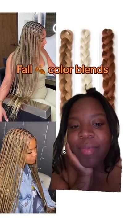 Braids Color, Braiding Hair Colors, Natural African American Hairstyles, Braids With Extensions, African Braids Hairstyles, African Braids, African American Hairstyles, Color Mix, Hair Journey