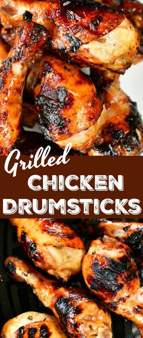 Delicious Chicken Marinade, Chicken Drumstick Marinade, Grilled Chicken Drumsticks, Grilled Chicken Legs, Best Chicken Marinade, Bbq Chicken Legs, Grilling Ideas, Chicken Leg Recipes, Grilled Chicken Wings