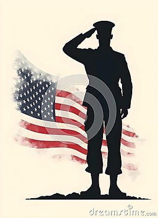 ai-generated-silhouette-veteran-soldier-hat-his-head-standing-front-american-flag Soldier Christmas, Christmas Soldiers, American Soldier, Coaster Art, American Soldiers, Veterans Day, Christmas Art, American Flag, Soldier