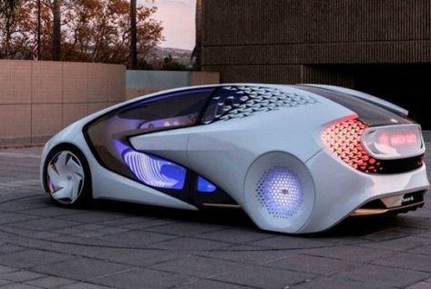 Toyota Concept Car, Future Concept Cars, Futuristic Cars Design, Bmw Concept, Auto Design, Autonomous Vehicle, Mc Laren, Concept Car Design, Automobile Industry