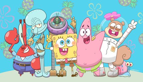 Spongebob Iphone Wallpaper, Spongebob Friends, Spongebob Background, Spongebob Drawings, Spongebob Party, Spongebob Square, Spongebob Birthday, Nickelodeon Spongebob, Spongebob Wallpaper