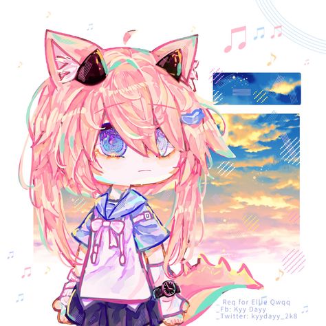 Effect Gacha, Eff Gacha, Gacha Eff, Gacha Art, Cute Eyes Drawing, Chibi Cat, Animation Art Sketches, Gacha Edits, Gacha Edit