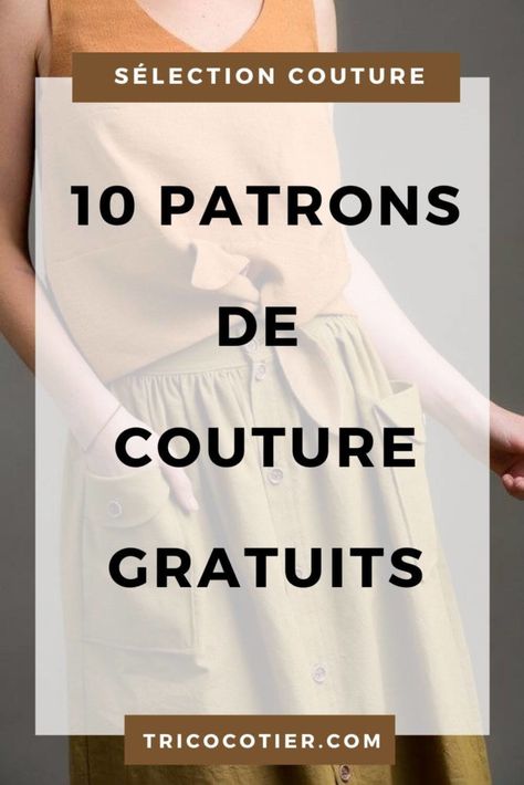 ▷ 10 patrons de couture gratuits (femme et enfants) Crop Top Sewing Pattern, Shirt Sewing Pattern, Baby Couture, Blouse Drafting Patterns, Diy Blouse Pattern, Couture Sewing Techniques, Couture Mode, Couture Sewing, Drafting Patterns