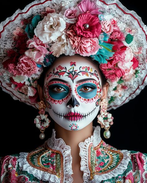 La Catrina 🌸💀 The iconic symbol of Día de los Muertos ✨ Day Of The Dead Woman, Halloween Make Up, Halloween Make, Body Hair, Artistry Makeup, Dia De Muertos, Day Of The Dead, Makeup Art, The Dead