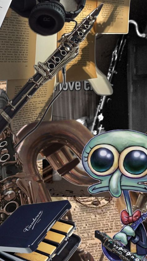 Where my band peeps at? Clarinet Wallpaper, Clarinet Sheet Music, Clarinet Music, Band Aesthetic, Clarinets, Band Jokes, Orchestra Music, Band Nerd, Music Practice