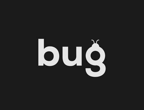 Bug Logo Concept by MyGraphicLab on Dribbble Bug Logo Design, Insect Logo, Insect Images, Bug Logo, Web Design Typography, Bug Bites, App Logo, Letter G, Logo Concept