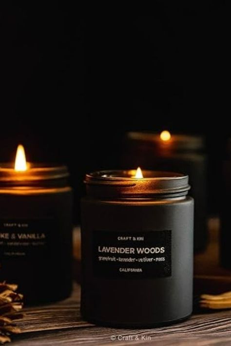 Scented Candles for Men. Smokey Fireside Scented Candle. Aromatherapy Candle, Wood Wicked Candles, Long Lasting Candles Candle For Men, Men Candle, Mens Candles, Masculine Candle Scents Diy, Candles Masculine, Men’s Candles, Masculine Candle, Candle Aesthetic Cozy Dark, Popular Candles