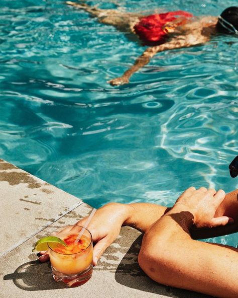 Summer • Instagram Pool Fashion Editorial, Hotel Nantucket, Beachside House, Pool Lifestyle, Swimming Pool Wedding, Filmmaking Inspiration, Thirst Trap, Cocktail Photography, Dream Hotels