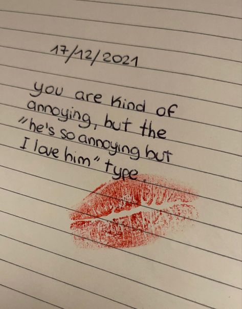 Kiss Quotes Aesthetic, Kiss Paper Trend Aesthetic, Crush Journal, Nonsense Aesthetic, Him Journal, Crush Notes, Kiss Letter, Kiss Aesthetic, Diy Crafts For Boyfriend