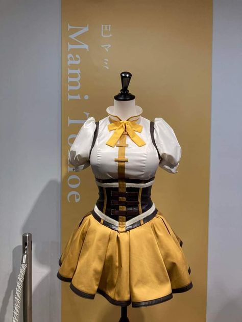 Madoka Magica Outfits, Mami Cosplay, Magical Girl Outfit, Mahō Shōjo Madoka Magica, Baddie Outfits Ideas, Puella Magi, Girl Inspiration, Madoka Magica, Clothes Crafts