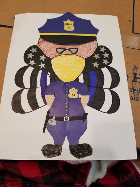 Disquise a Turkey Police Officer Turkey Disguise Project Police Officer, Police Turkey Disguise, Police Officer Turkey In Disguise, Disguise A Turkey Chase Paw Patrol, Turkey In Disguise Hockey Player, Disuse A Turkey Project, Turkey Disguise Project Ideas Kid, Disquiet A Turkey, Disguise A Turkey Monster Truck