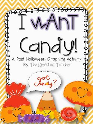 Candy Math, Day After Halloween, I Want Candy, Halloween Math Activities, Teaching Freebies, Real Life Math, Halloween Lesson, November Ideas, 2nd Grade Activities