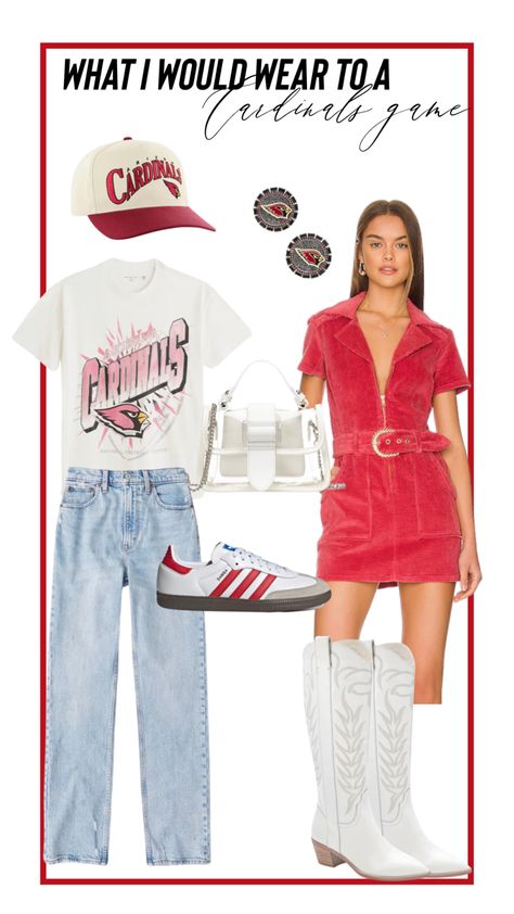 Arizona Cardinals Outfit Woman, American Stuff, Arizona Cardinals Football, Gameday Outfits, Cardinals Game, Cardinals Football, Game Outfit, Football Game Outfit, Aesthetic Shirts