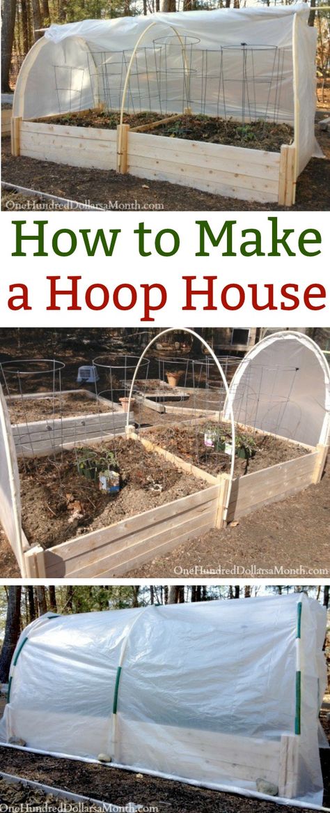 Diy Hoop House, Poly Tunnel, Garden Cloche, Hoop House, Hydroponic Farming, Hydroponics Diy, Portable Greenhouse, Cottage Rose, Home Greenhouse