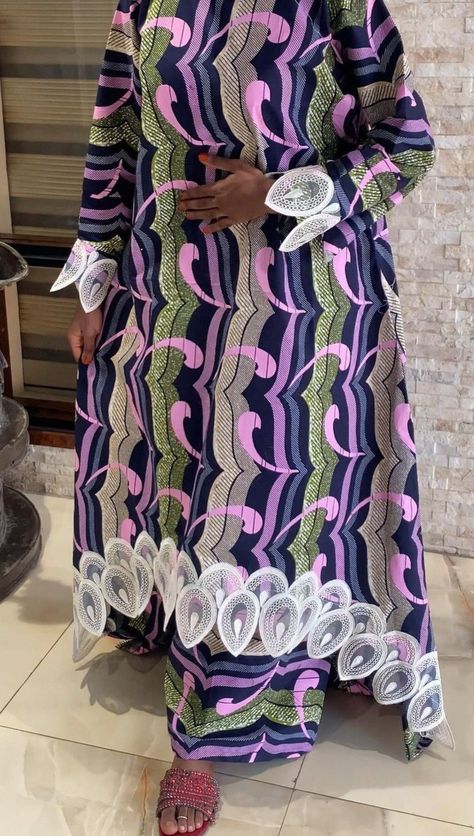 Arewa Ankara Gown Styles, Kampala Gown Styles For Women, Atampa Styles, Kampala Gown, Arewa Styles, Gown Styles For Women, Ankara Boubou, Nice Long Dresses, Simple Lace Dress