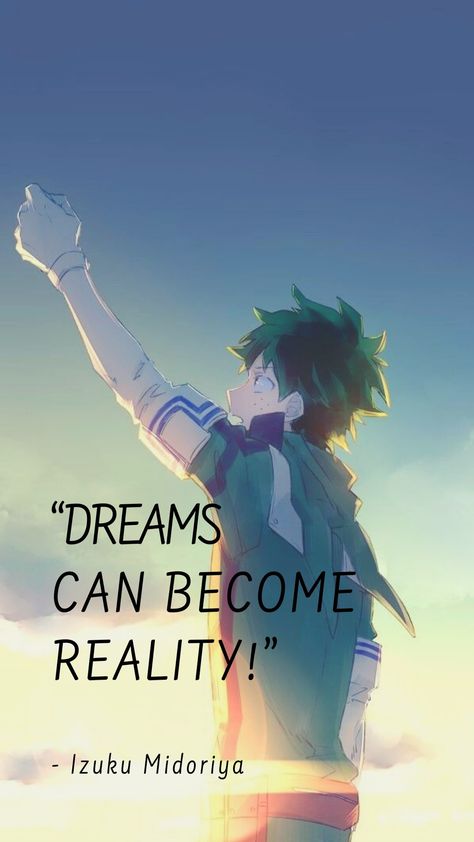 Quotes By Anime Characters, Anime Characters Quotes, Izuku Midoriya Quotes, Quotes From Anime Characters, Anime Inspirational Quotes, Anime Character Quotes, Deku Quotes, Famous Anime Quotes, Mha Quotes