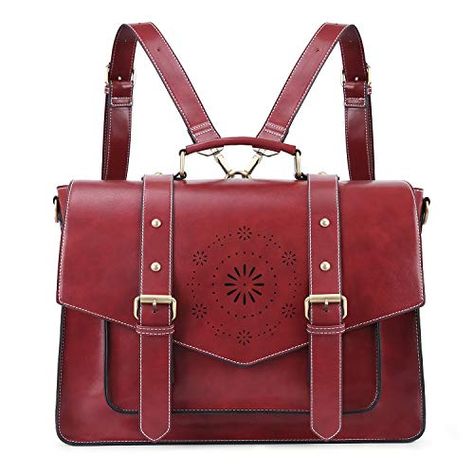 Red Luggage, Briefcase Women, Tas Bahu, Satchel Backpack, Laptop Briefcase, What's In My Bag, Backpack For Women, Stylish Backpacks, Walk In Wardrobe