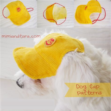 Dog Clothes Patterns Sewing, Dog Dress Pattern, Dog Sewing Patterns, Ideas For Dogs, Dog Clothes Diy, Hat Patterns To Sew, Small Dog Clothes, Dog Clothes Patterns, Cap Patterns